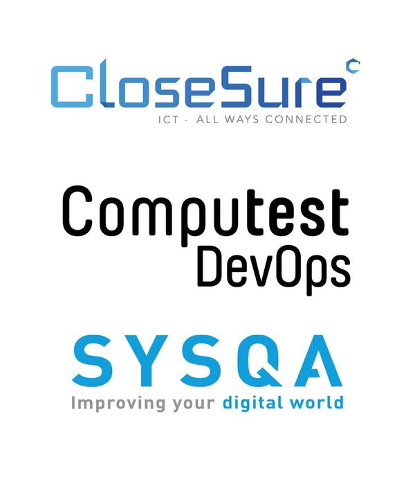 De logo's van Computest DevOps en SYSQA
